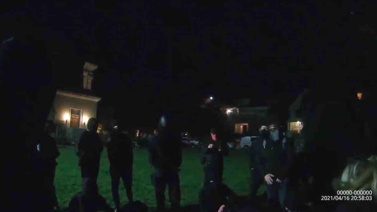 Antifa — 'a myth,' 'an idea, not an organization' — meets after street 'action' to discuss strategy, warns each other to keep things secret