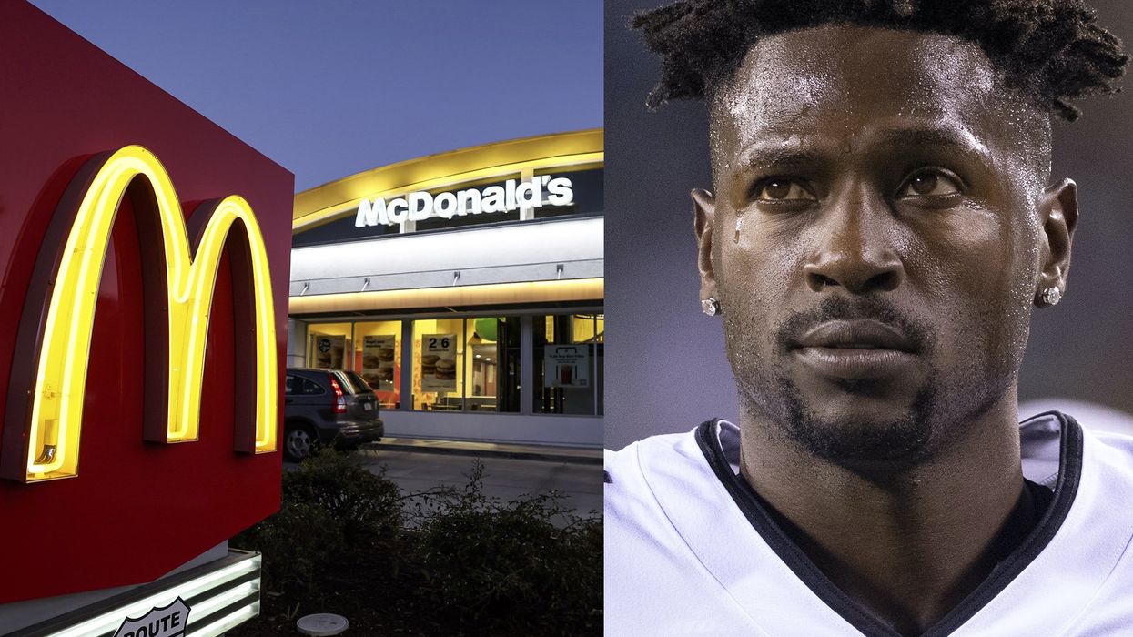 Antonio Brown backs GoFundMe for man arrested after leaving children alone in McDonald's over job interview
