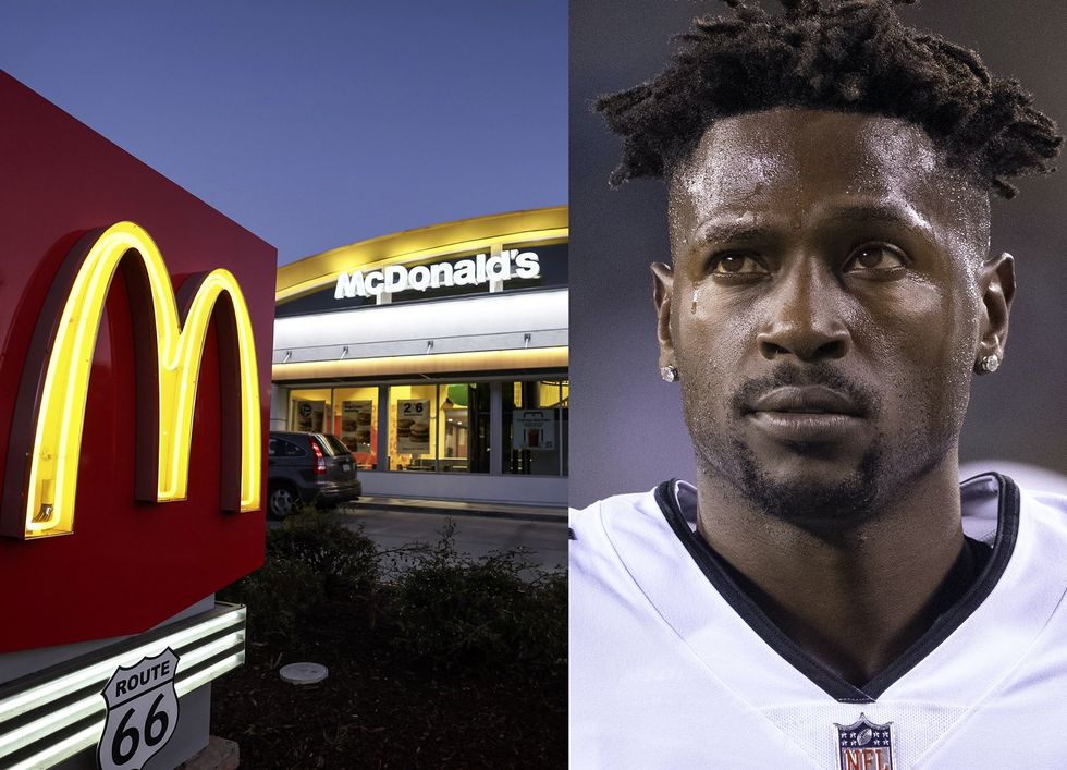 Antonio Brown backs GoFundMe for man arrested after leaving children alone in McDonald's over job interview