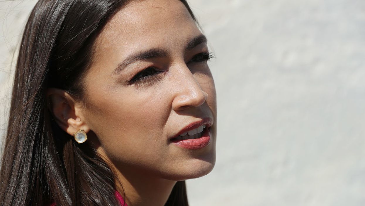 AOC channels angry Biden, mocks crowd of Trump supporters as 'pileup of chumps'