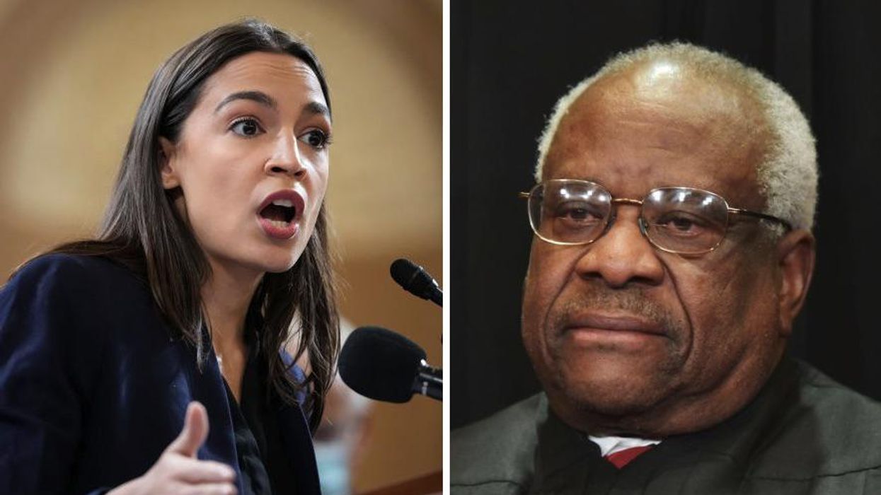 AOC demands Clarence Thomas resign or be impeached. But three major problems exist with her claims.