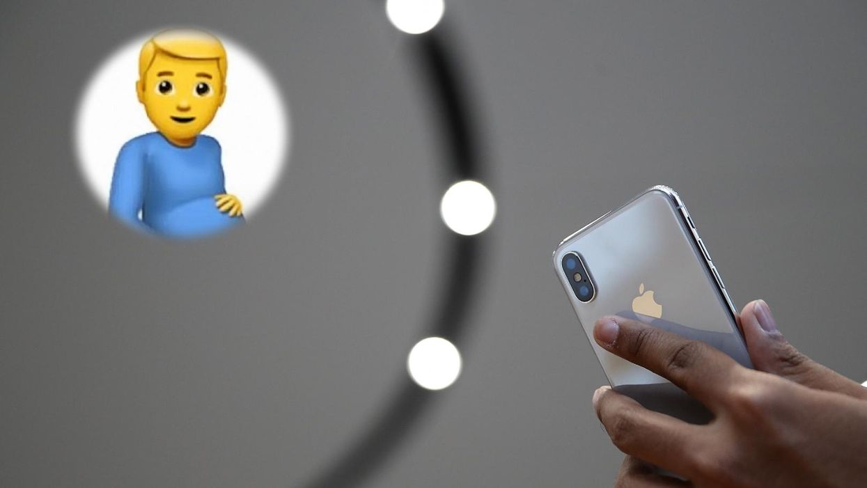 Apple introduces a pregnant man emoji — and waves of mockery on social media follow