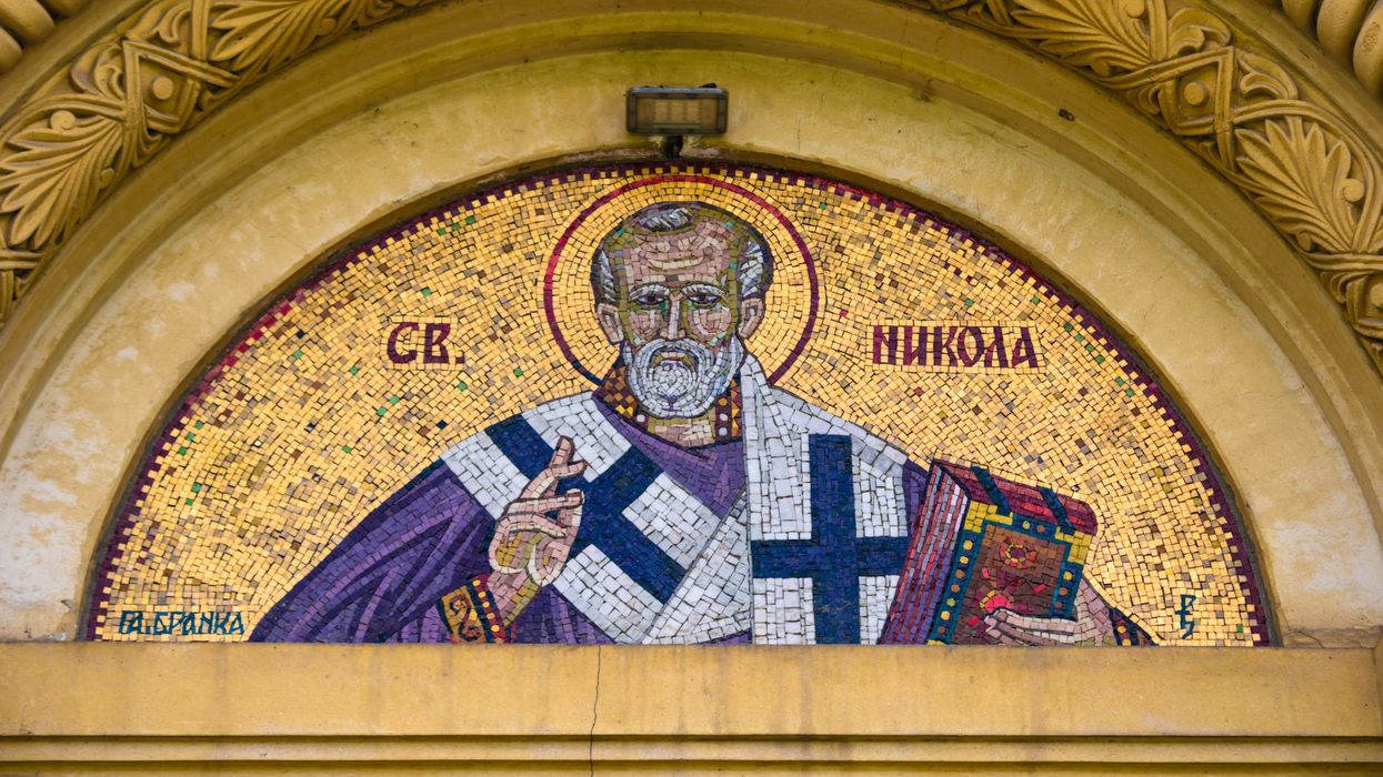 Archaeologists unearth 'surprise' sarcophagus at ancient church that could rewrite history of saint that inspired Santa Claus