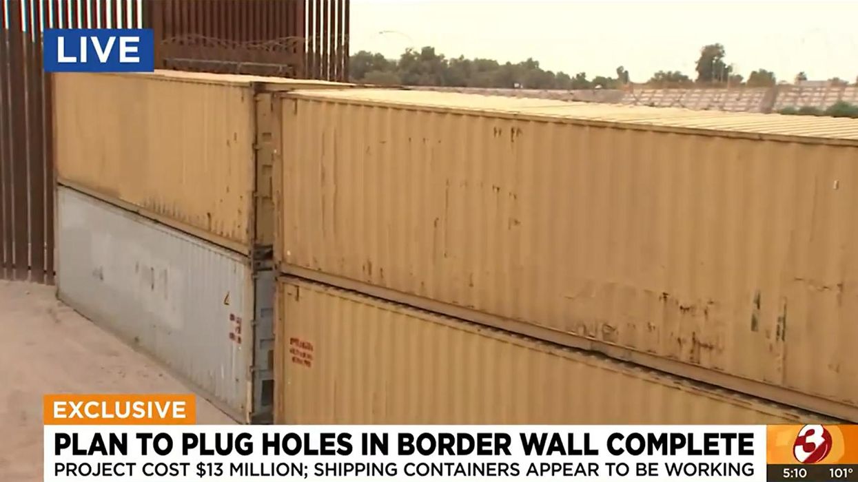 'Arizona did the job the federal government failed to do': Gov. Ducey's Yuma border wall completed