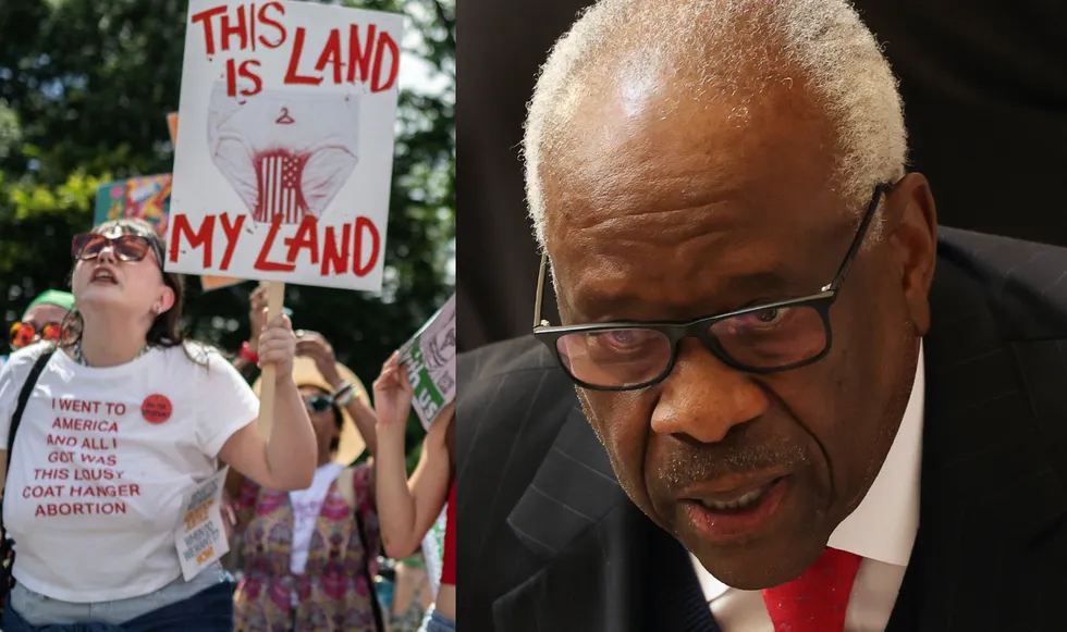 AUDIO: Justice Clarence Thomas dismantles Democrat AG's office lawyer on lawfare against pro-life pregnancy center