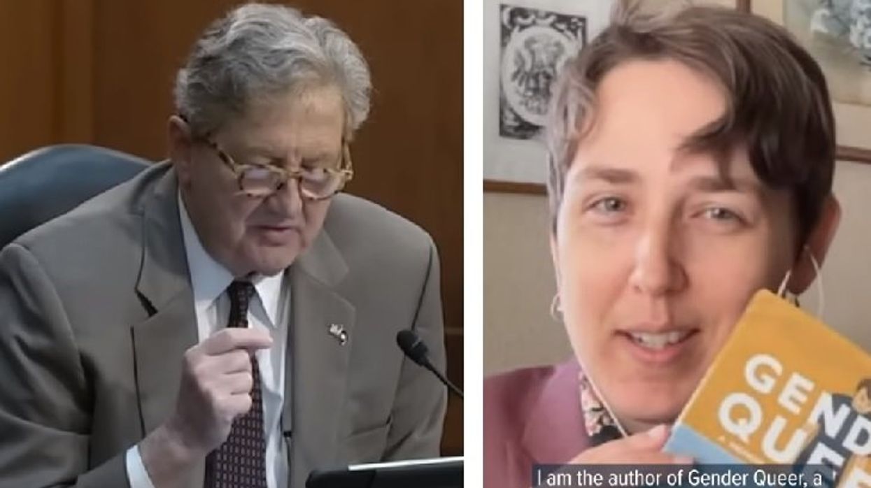 Author admits 'Gender Queer' is inappropriate for young children after Republican senator reads from it during hearing: 'I don't recommend this book for kids!'