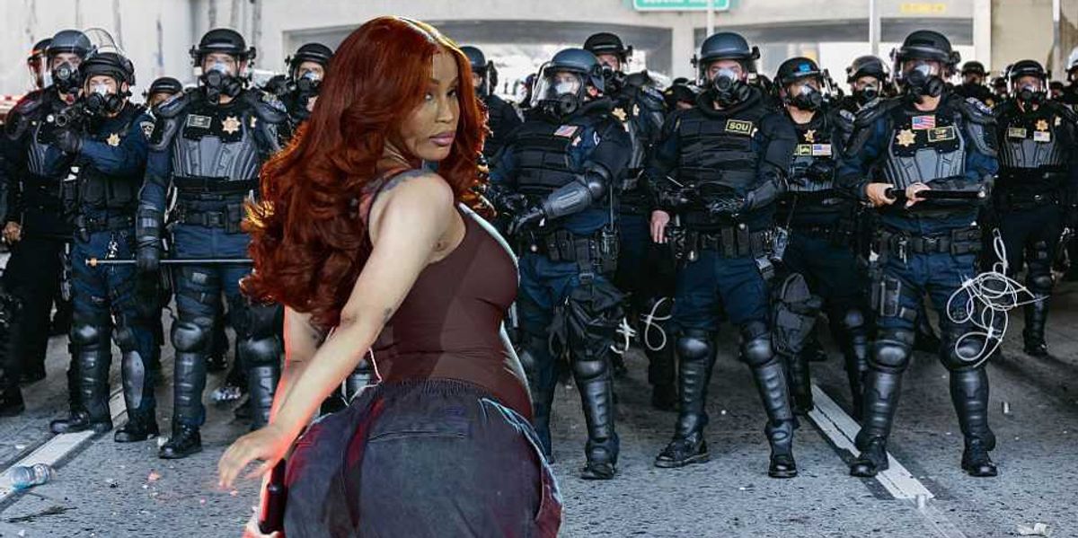 B is for butthead: Raunchy rapper threatens 'bear mace' for ICE agents