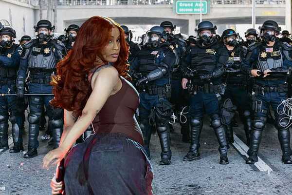 B is for butthead: Raunchy rapper threatens 'bear mace' for ICE agents