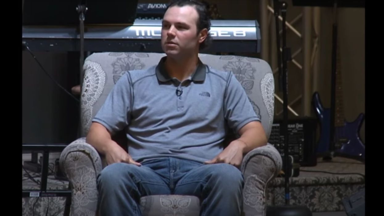 Baseball player Blake Bivens says he learned his family was dead on Facebook. Now he says his faith is getting him through it all.
