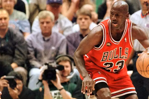 Be like Mike: Michael Jordan NBA Finals jersey sells for world-record price at auction