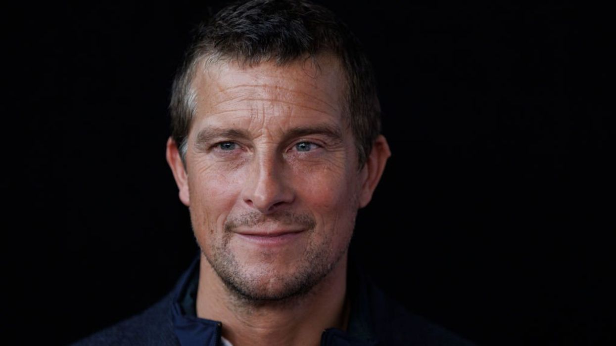 Bear Grylls shares his excitement over wading into the Jordan where his 'hero' baptized his Lord