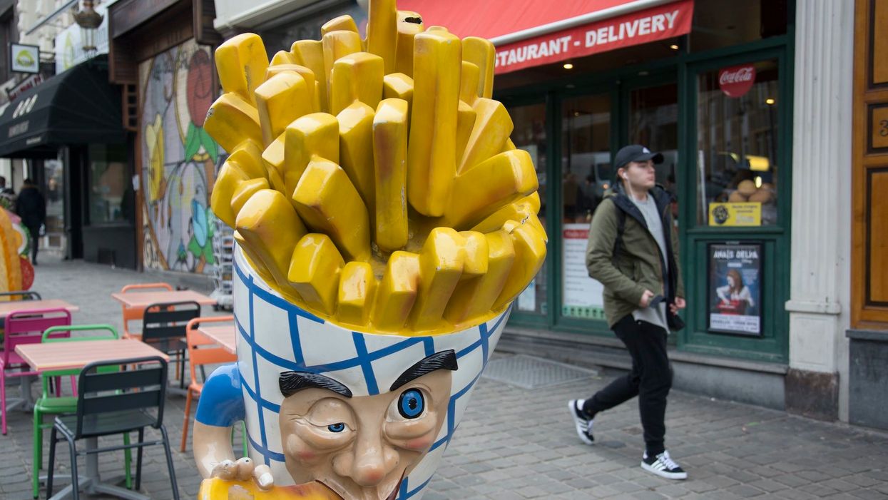 Belgium citizens urged to eat fries twice a week to save the potato industry