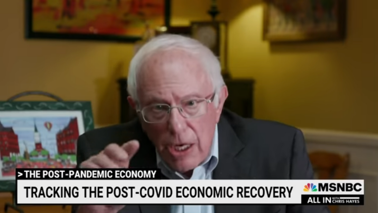 Bernie Sanders: Enough 'talk about numbers,' now is 'the time to borrow' for gargantuan spending packages