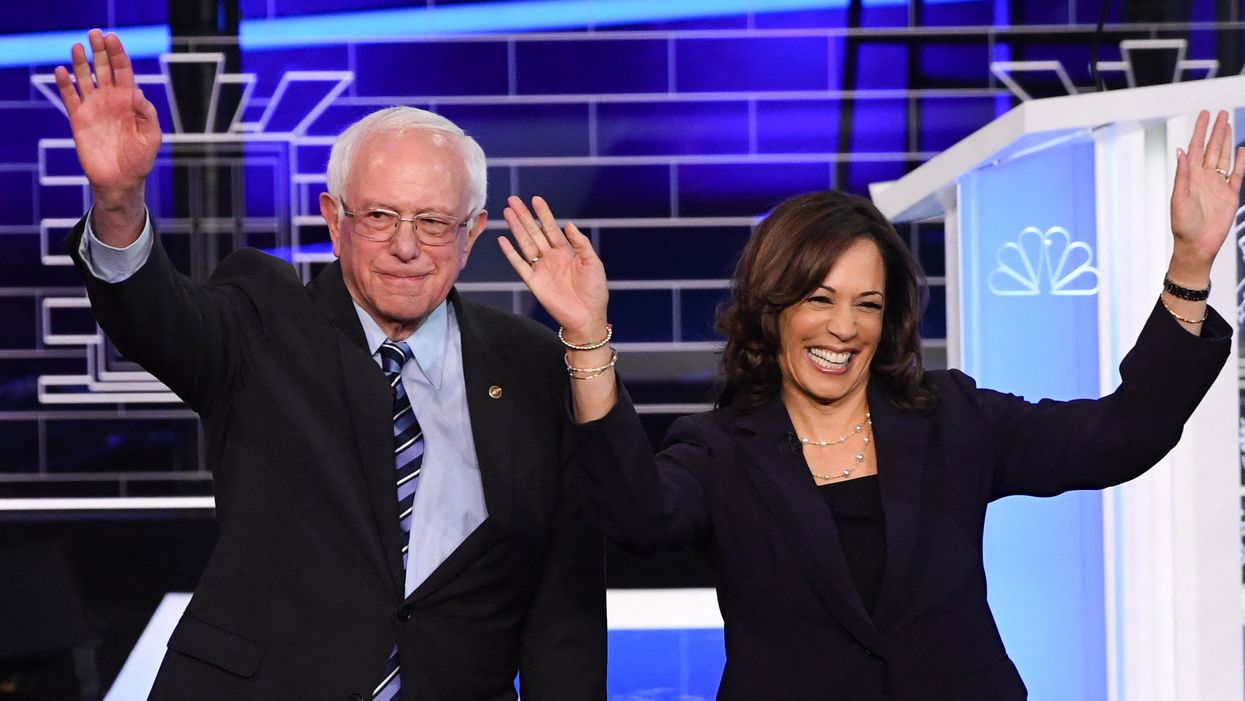 Bernie Sanders tells NBC News the truth about Kamala Harris' views — and why she's suddenly abandoning her past policies