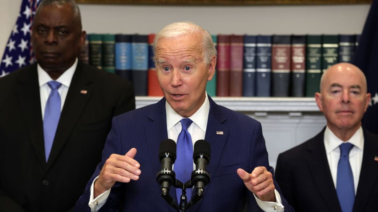 Biden administration is unwilling to secure southern border but is now considering fencing illegal aliens inside Texas. Abbott promises to retaliate by sending more buses to DC.