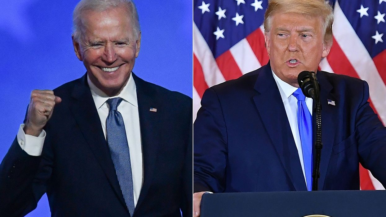 Biden and Trump both speak to the nation as vote count continues