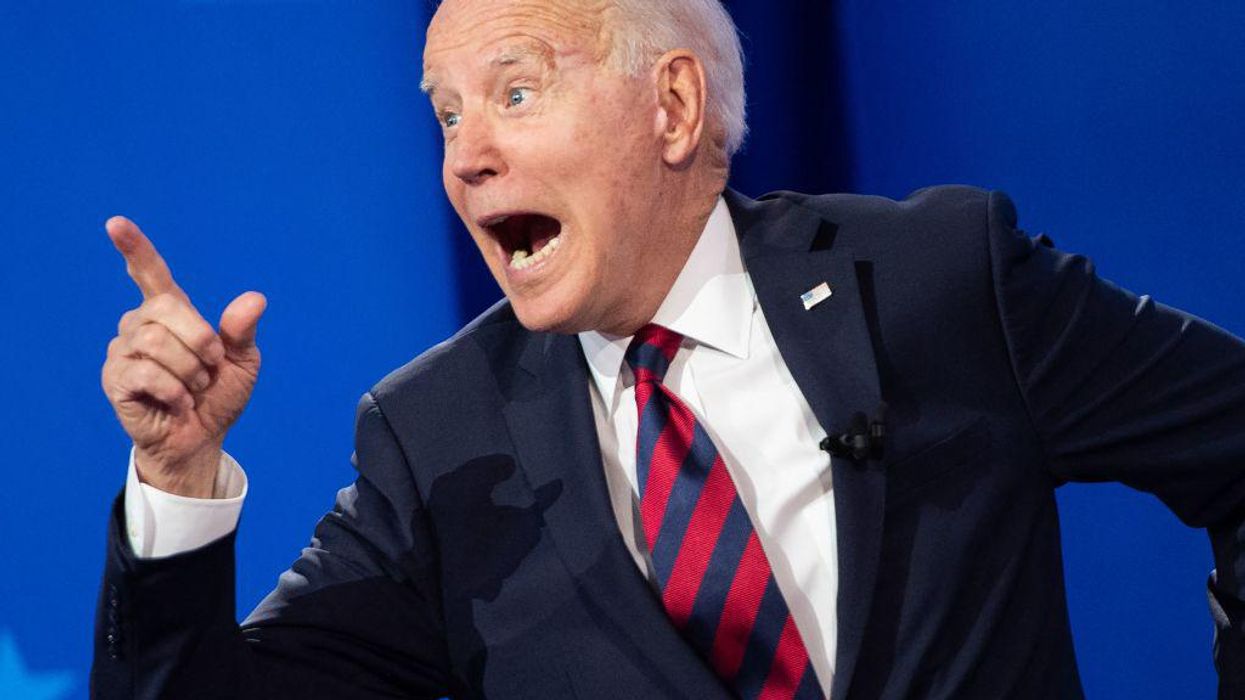 Biden bizarrely asks if Republicans 'think we're sucking the blood out of kids' when questioned if Democrats support defunding the police