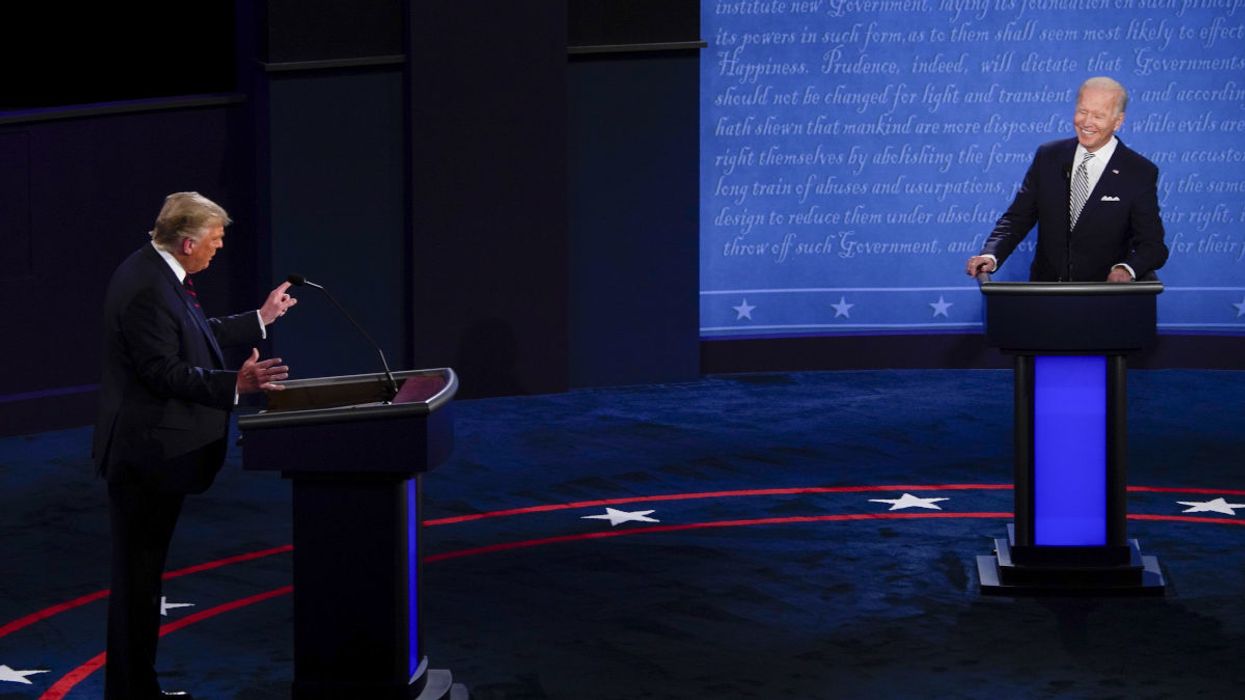 Biden blames economic shutdown on President Trump. That's not accurate.