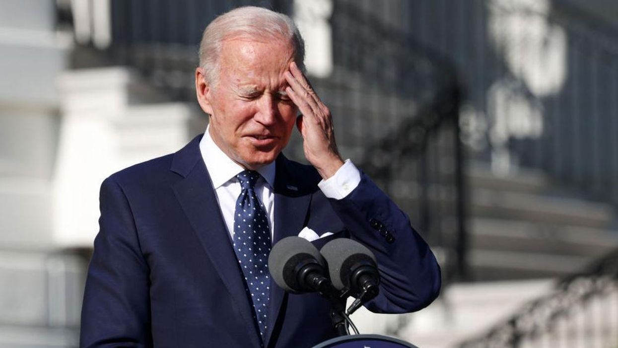 Biden confronted over his cratering poll numbers, but he refuses to accept blame: Americans 'don't feel it'