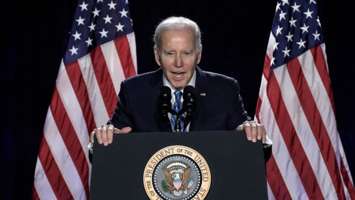 Biden laughs after mentioning fentanyl overdose deaths because they happened under Trump: 'The interesting thing'