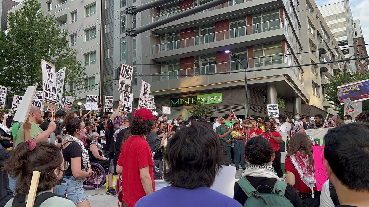 Biden not the only one with low energy: Anti-Israel protest outside debate fails to make any impact