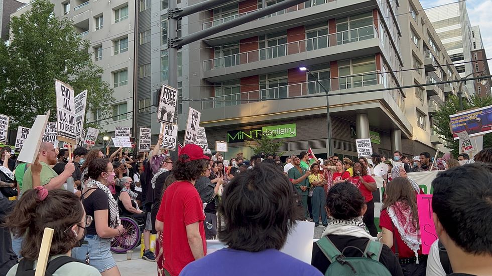 Biden not the only one with low energy: Anti-Israel protest outside debate fails to make any impact