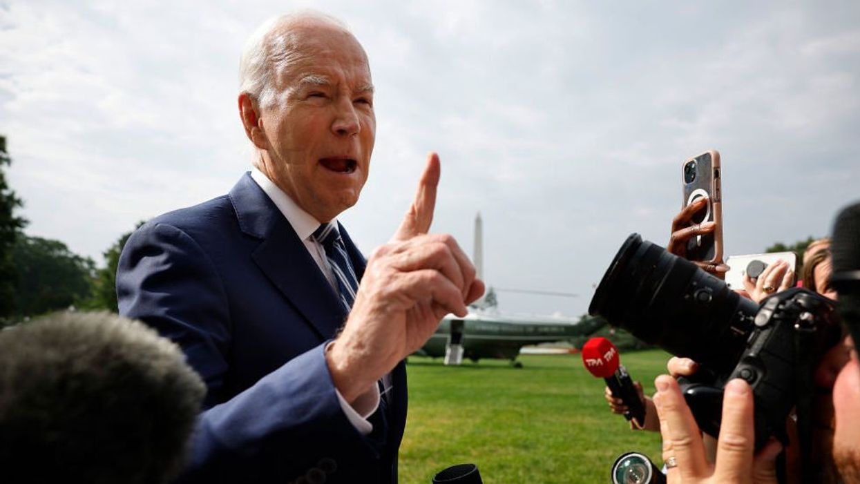 Biden screams at reporter who dares ask him about infamous Hunter Biden 'Chinese shakedown text message'