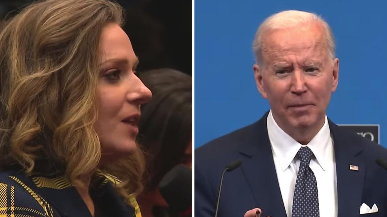 Biden snaps at reporter who confronts him over effectiveness of sanctions. Then even NBC calls him out.