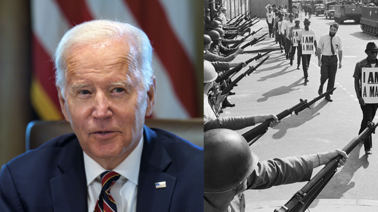 Biden tells made-up civil rights story AGAIN — even after aides 'gently reminded' him it NEVER happened