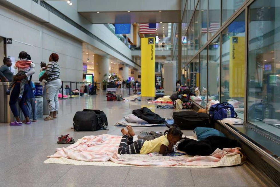 Biden turned American airports into migrant flophouses — forcing taxpayers to foot the bill