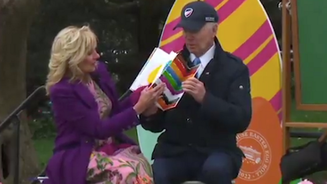 Biden WHINES when 'they' won't let him read to children