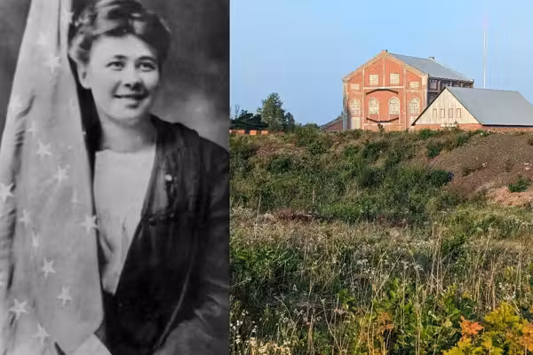 'Big Annie,' the 'Joan of Arc' of the Michigan copper-mine strike, lives on