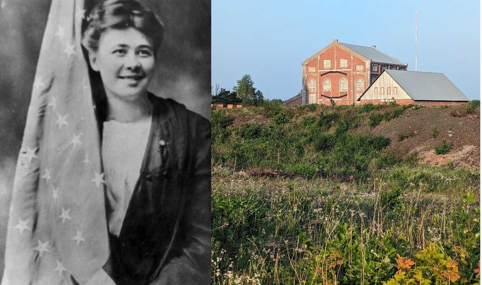 'Big Annie,' the 'Joan of Arc' of the Michigan copper-mine strike, lives on