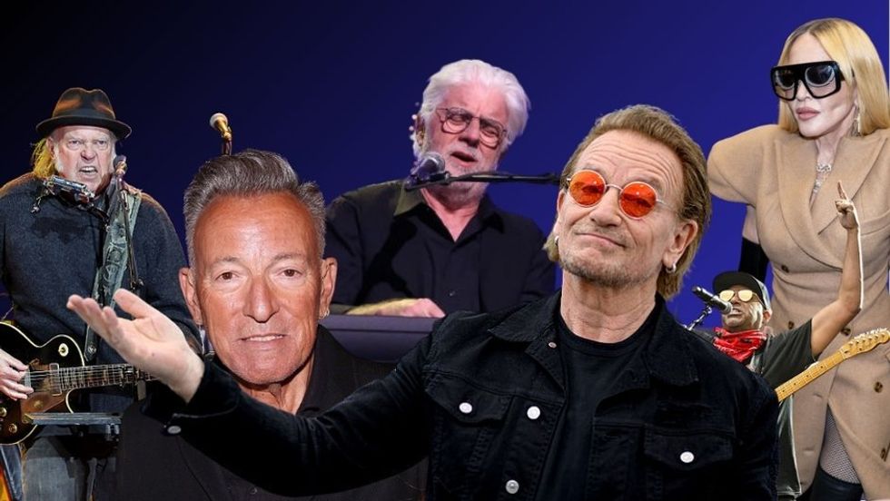Bigmouth strikes again: Brave Bono latest aging rocker to bash Trump