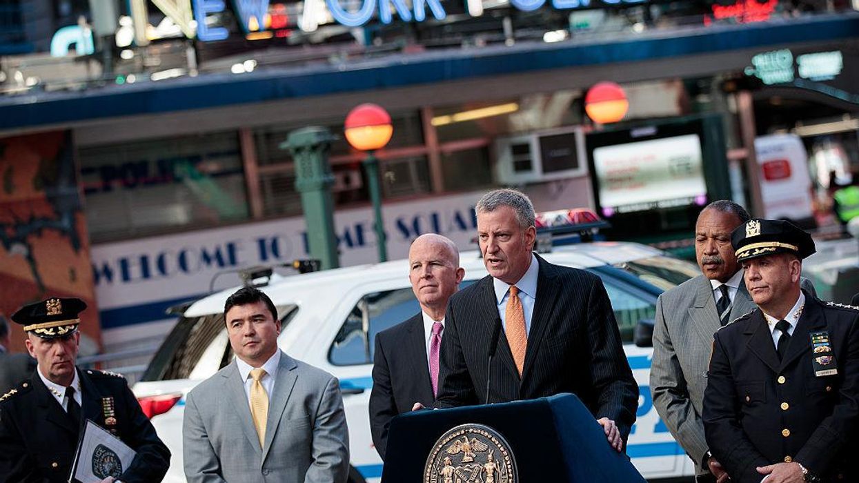 Bill de Blasio says police should confront people for 'hurtful' conduct even if they're not breaking any laws