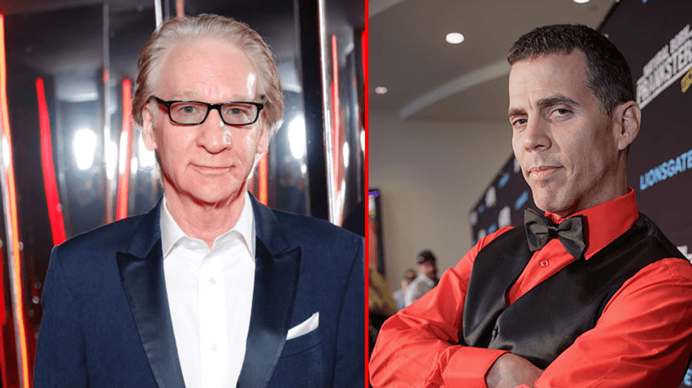 Bill Maher calls it 'ridiculous' for Steve-O to ask him not to smoke pot, despite not smoking when Sheryl Crow was a guest