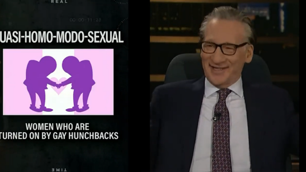 Bill Maher mocks the left's ridiculous 'pride flag' obsession with hilarious parody