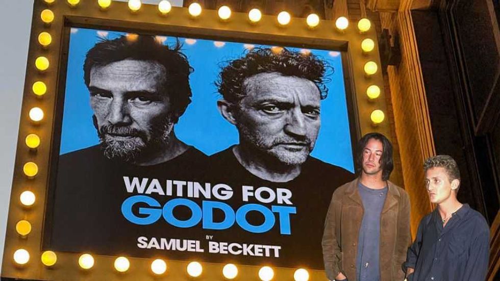 Bill & Ted share absurdist adventure in new 'Waiting for Godot'