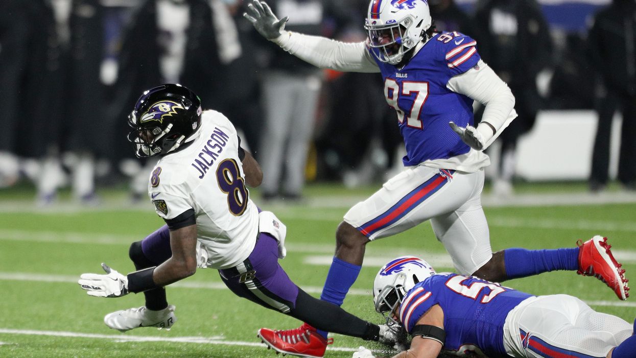 Bills Mafia generosity amazes after Baltimore Ravens QB Lamar Jackson left game with injury