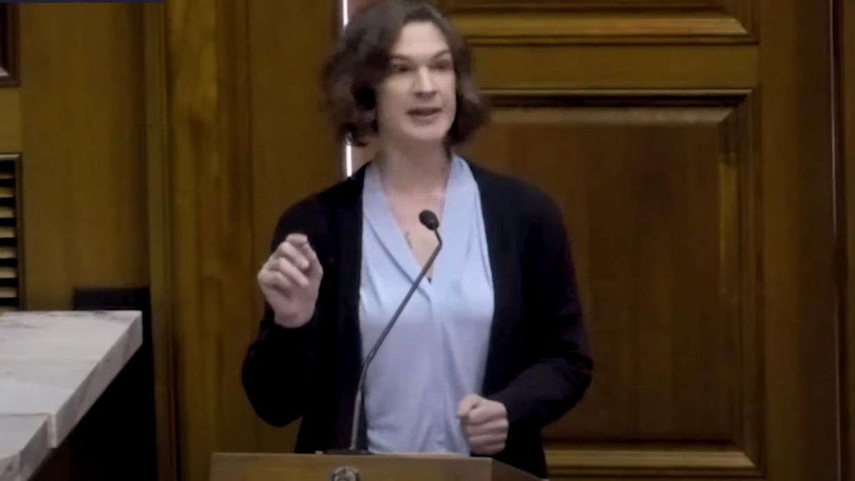 Biological man who identifies as transsexual tears into opponents of state bill protecting women's sports: 'My sex is male and neither science nor medicine can change that'