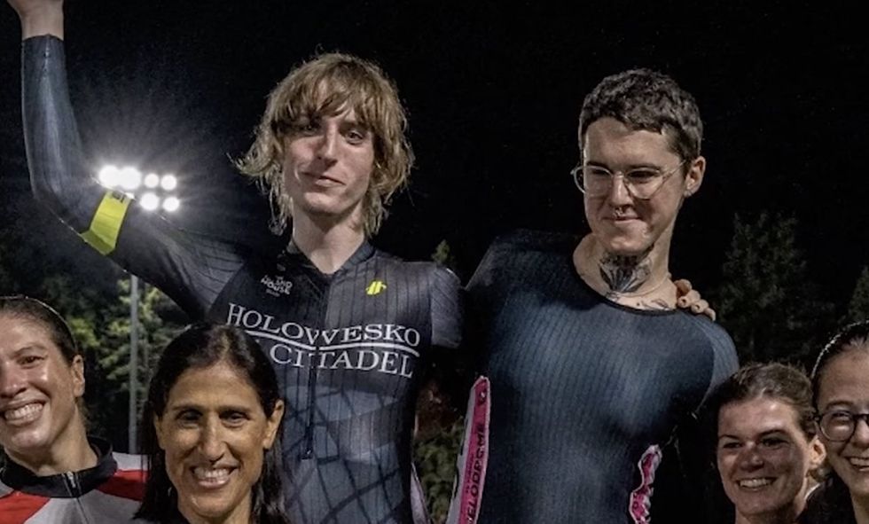 Biological men who identify as women take 1st‚ 2nd place in women's bike race; finished in same order in race 2 months ago