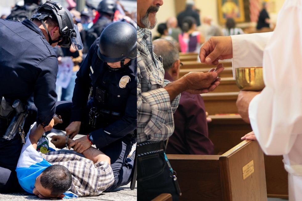 Bishop in largest California county frees Catholics from obligation to attend Mass over fear of deportations