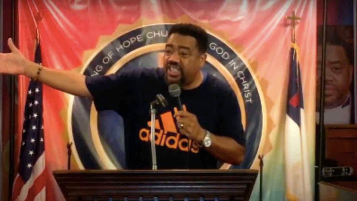 Bishop tweets 'Dear Grim Reaper, you took the #wrongtrump,' hours later preaches 'love of God'