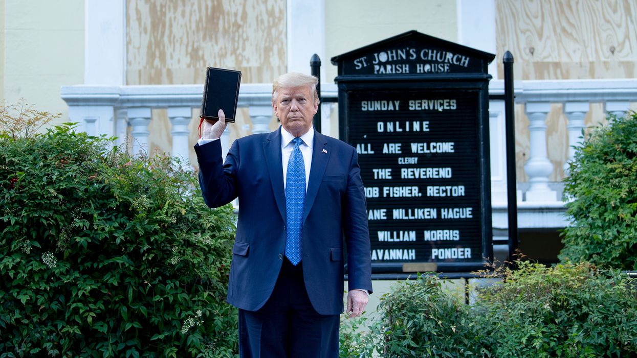 Bishops blast Trump in scathing rebuke for Bible photo op: 'Antithetical to the teachings of Jesus'