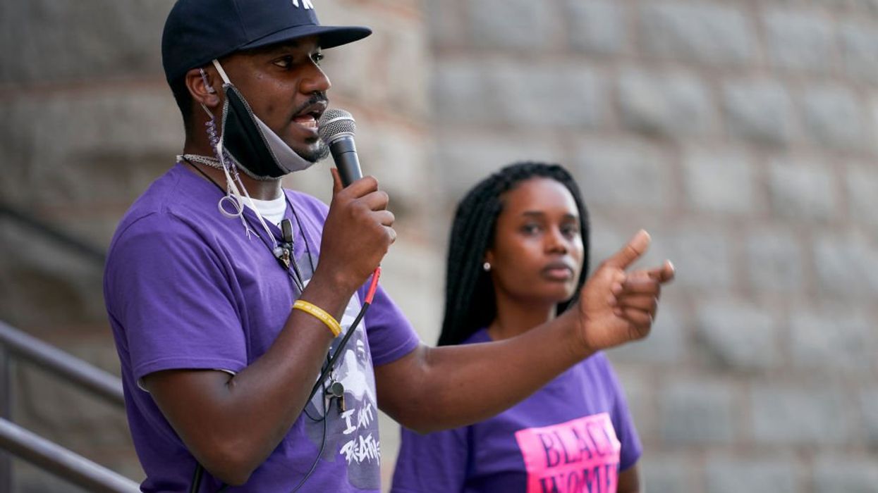 Black activist upset Austin Metcalf's dad wouldn't move when asked: 'That's not right!'