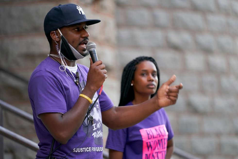 Black activist upset Austin Metcalf's dad wouldn't move when asked: 'That's not right!'