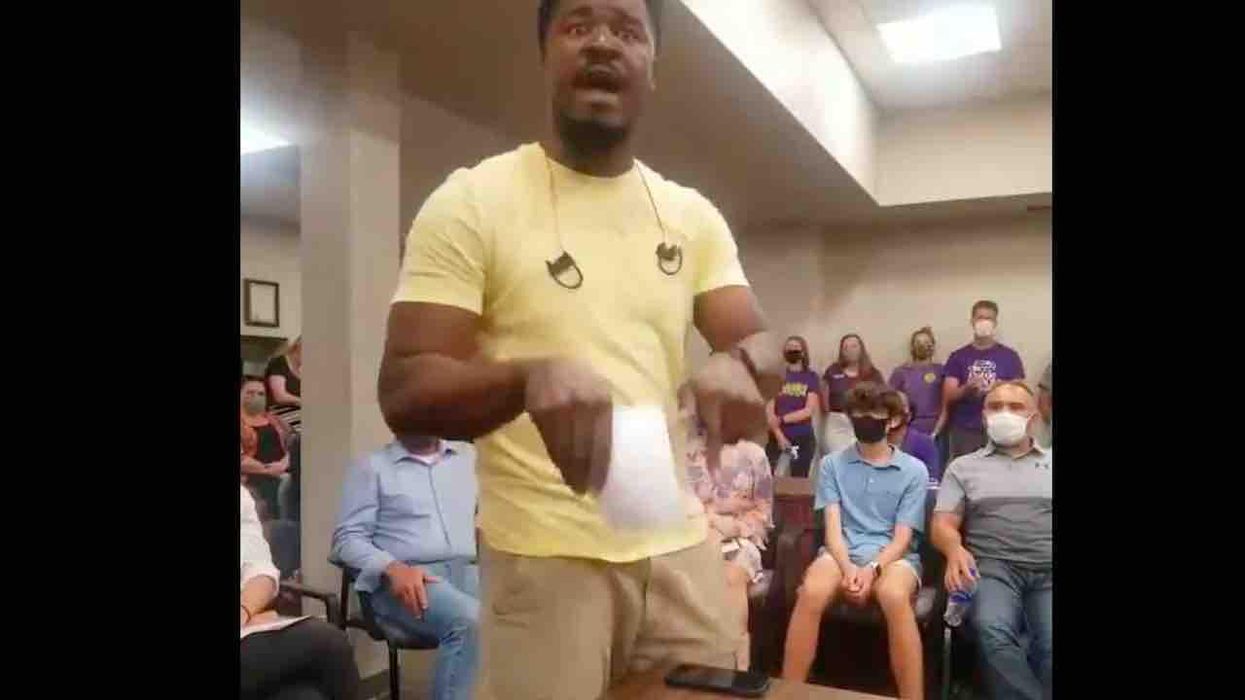 Black father destroys critical race theory at school board meeting: 'How did I get where I am right now if some white man kept me down?'