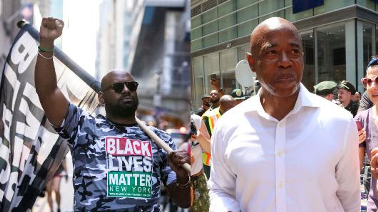 Black Lives Matter leader vows 'riots,' 'fire' and 'bloodshed' if incoming mayor resurrects anti-crime unit. Eric Adams fires back.