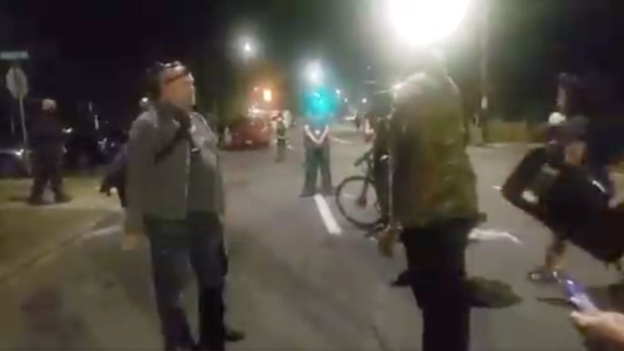 Black man goes viral for scolding, apparently disarming violent white BLM protester