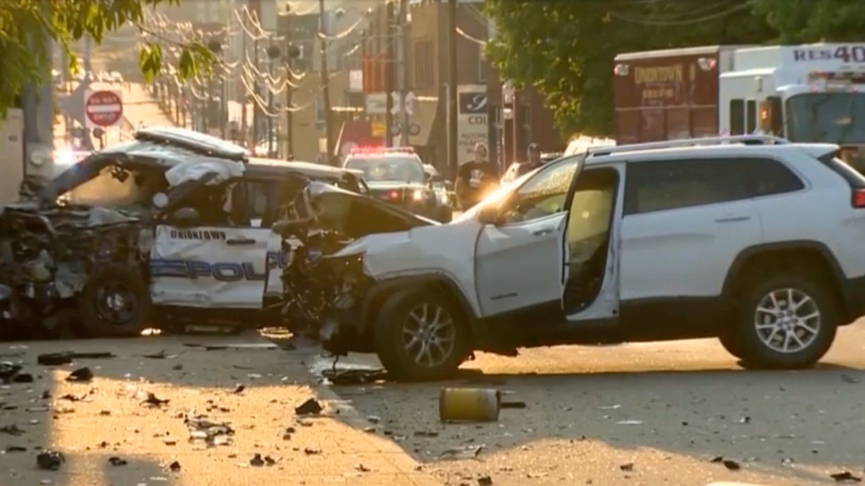 Black man with contentious cop history risks life to save officer from burning car